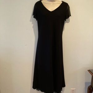Black formal dress